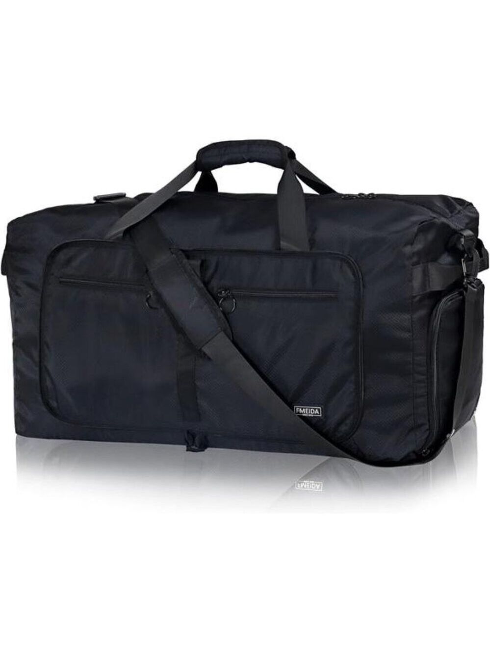 65L Travel Duffle Bag Foldable Water Resistant Large Gym Sports Overnight Bag